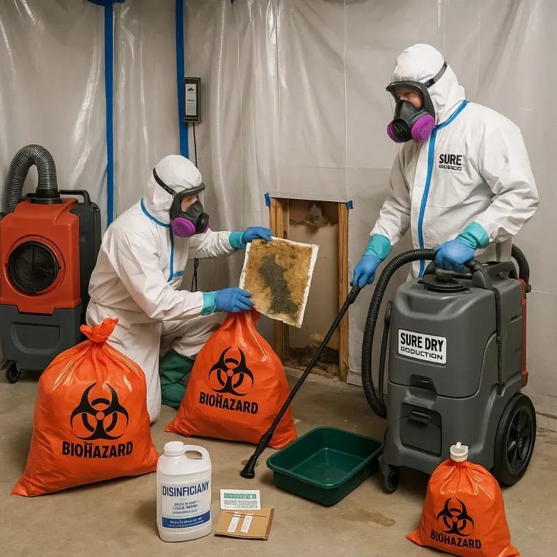 Contaminated Water Handling Protocols process in Glenmore, WI